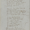 "Ode; inscribed to William H. Channing." Holograph poem, unsigned, dated Monadnock, June 1846, cancelled