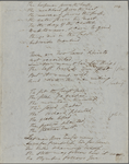 "Ode; inscribed to William H. Channing." Holograph poem, unsigned, dated Monadnock, June 1846, cancelled