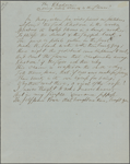 "The Rhodora." Holograph poem, unsigned, undated