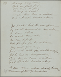 "Saadi." Holograph poem, unsigned, undated