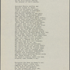 "Saadi." Holograph poem, unsigned, undated