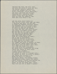 "Saadi." Holograph poem, unsigned, undated