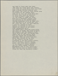 "Saadi." Holograph poem, unsigned, undated