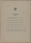 "Saadi." Holograph poem, unsigned, undated