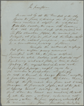 "The Snow-Storm." Holograph poem, unsigned, undated