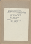 "Thine eyes still shined for me..." Holograph poem, unsigned, undated