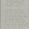 "Woodnotes" I & II. Holograph poem, unsigned, undated