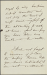 Blake, H[arrison] G[ray] O[tis], ALS to. May 26, [1866]