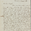 Carlyle, [Thomas], ALS to. Aug. 30, 1840
