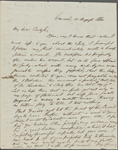 Carlyle, [Thomas], ALS to. Aug. 30, 1840