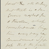 Cary, Edward, ALS to. Feb. 17, 1867