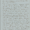 Chapman, John, ALS to. Oct. 30, 1846