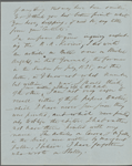 Chapman, John, ALS to. Oct. 30, 1846