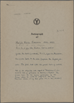 Chapman, John, ALS to. Oct. 30, 1846