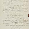 Chapman, John, ALS to. Dec. 30, 1844