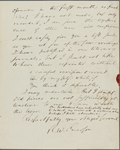 Chapman, John, ALS to. Dec. 30, 1844