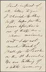 Child, [Lydia Maria Francis], ALS to. Nov. 23, 1859