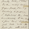 Drury, [Emily Mervine?], AL[S] to. May 22, 1855