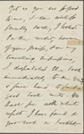 Drury, [Emily Mervine?], AL[S] to. May 22, 1855