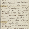 Drury, [Emily Mervine?], AL[S] to. May 22, 1855