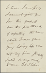 Duncan, Rebecca, ALS to. May 15, 1862