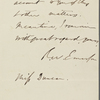 Duncan, Rebecca, ALS to. May 15, 1862