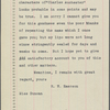 Duncan, Rebecca, ALS to. May 15, 1862