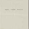 Duyckinck, Evert Augustus, ALS to. Apr. 10, 1852