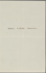 Duyckinck, Evert Augustus, ALS to. Apr. 10, 1852