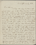 Emerson, Charles C[hauncy], ALS to. Dec. 4, 1834