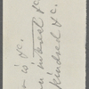 Emerson, Lidian, AN to. [Nov.? 4?, 1847?]