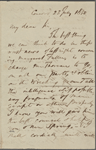 Greeley, Horace, ALS to. Jul. 23, 1850