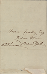 Greeley, Horace, ALS to. Jul. 23, 1850