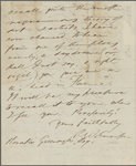 Greenough, Horatio, ALS to. Jan. 7, 1852