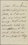 Hawthorne, [Sophia Peabody], ALS to. Aug. 4, 1852
