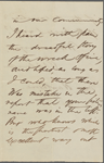 Hawthorne, [Sophia Peabody], ALS to. Aug. 4, 1852