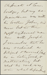 Hodgman, E[dwin] R[uthven], ALS to. Mar. 19, 1865