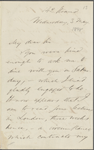 [Hutton, Robert], ALS to. May 3, [1848]