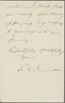 [Hutton, Robert], ALS to. May 3, [1848]