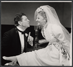 Robert Preston and Mary Martin in the stage production I do! I Do!