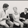 Robert Preston, Mary Martin and Gower Champion in rehearsal for the stage production I Do! I Do!