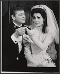 Gordon MacRea and Carol Lawrence in the stage production I Do! I Do!