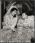 Carol Lawrence and Gordon MacRea in the stage production I Do! I Do!