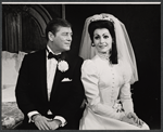Gordon MacRea and Carol Lawrence in the stage production I Do! I Do!
