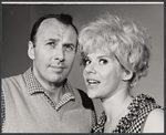 Richard Kiley and Karen Morrow in rehearsal for the stage production I Had a Ball