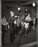 Ensemble in rehearsal for the stage production I Had a Ball
