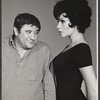Buddy Hackett and Luba Lisa in rehearsal for the stage production I Had a Ball