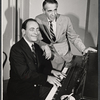 Stan Freeman and Jack Lawrence in rehearsal for the stage production I Had a Ball