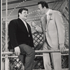 Buddy Hackett and Richard Kiley in the stage production I Had a Ball