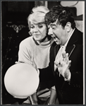 Karen Morrow and Buddy Hackett in the stage production I Had a Ball